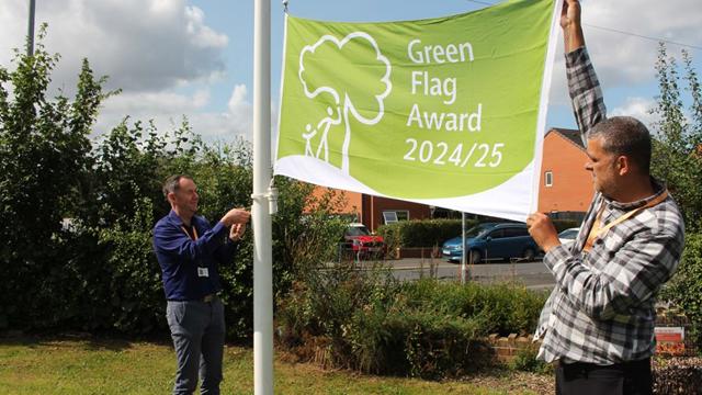 Raising The Flag