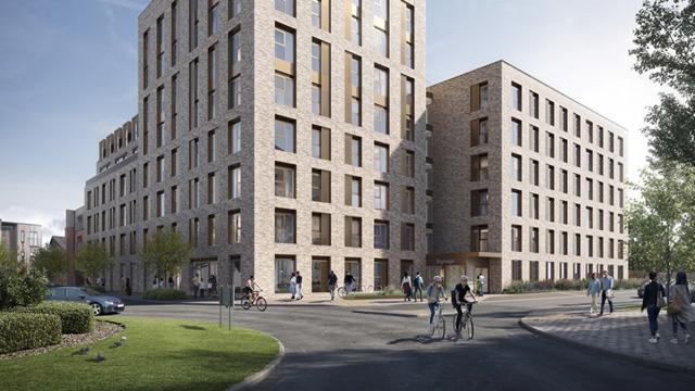 Two Didsbury Point Cgi Southway Housing